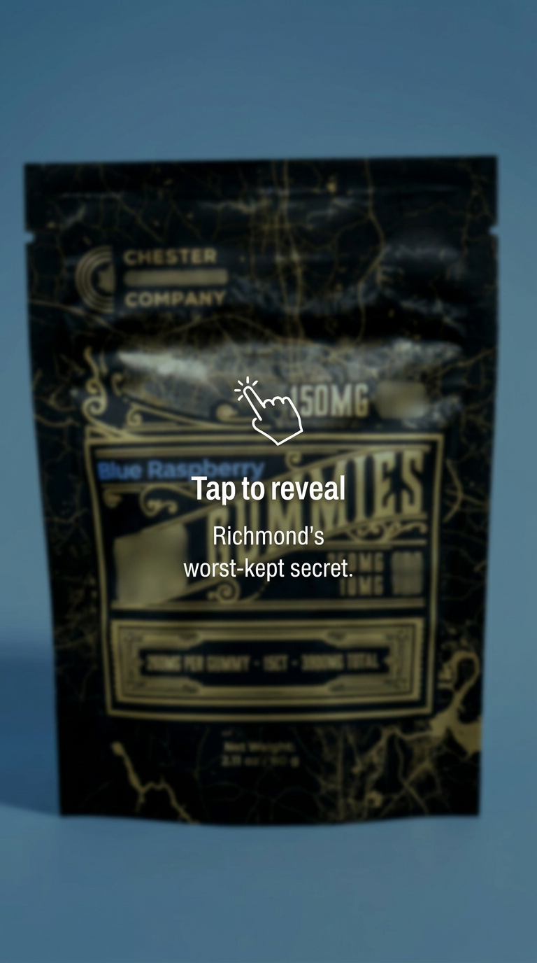 Native-format ad creative, tap to reveal mobile UX